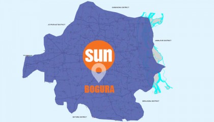 Bogura road crash leaves 5 dead; Bus set ablaze

