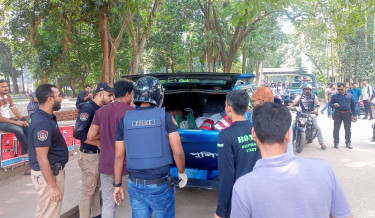 Two crude bombs recovered from DU Arts building