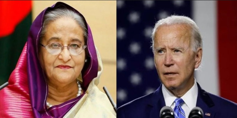 PM Hasina writes back to US President Biden