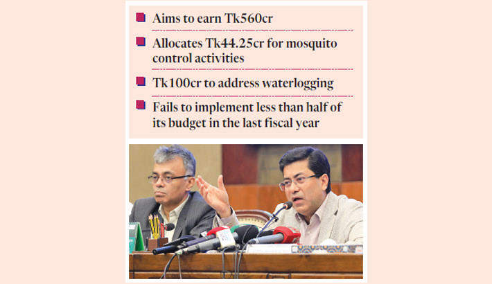 DSCC announces Tk6,759.9cr budget for FY25