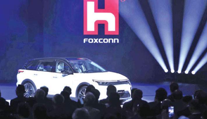 Taiwan iPhone maker Foxconn sets sights on the ever more crowded EV market