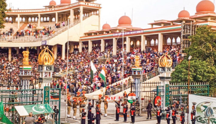 ICC personnel experience patriotism at Wagah Border Ceremony