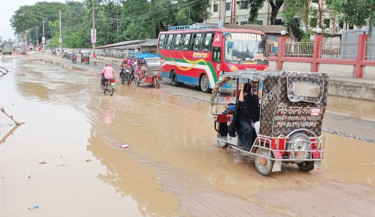 4-lane upgradation of Joypurhat road yet to complete after 7 years