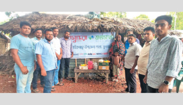 Disadvantaged Amena Begum gets support to run her tea stall