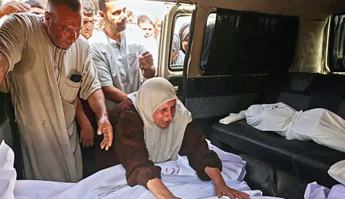 Israel attacks north Gaza school, forced starvation crisis grows