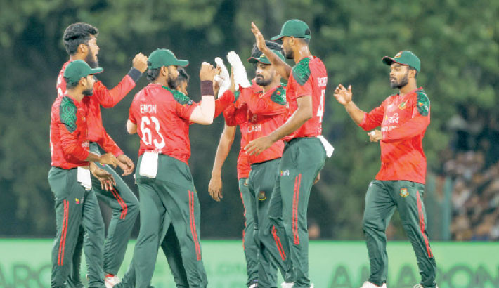 Bangladesh blow Sri Lanka away to level series
