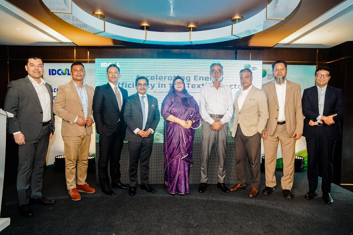 IDCOL, Green Climate Fund launch $133m credit line for energy efficiency in textile sector