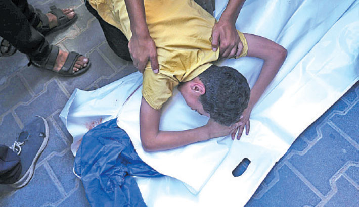 Deadly Israeli attacks kill more Palestinians near Gaza aid centre