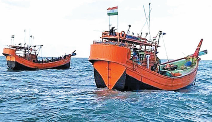 34 Indian fishermen detained for illegal fishing in Bay