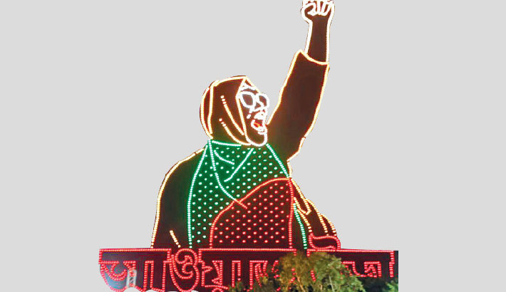 Cultural programme, drone show mesmerise audience at Shaheed Minar