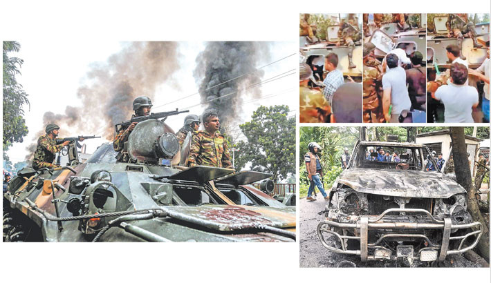 Four killed as AL men clash with security forces in Gopalganj
