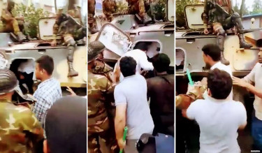 NCP leaders leave Gopalganj in army APC after attacks