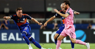 Messi's multi-goal streak ends as Cincinnati beats Miami 3-0