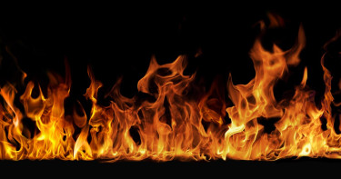 Fire erupts at Sena Kalyan Bhaban in Motijheel