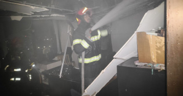 Fire at Sena Kalyan Bhaban in Motijheel under control