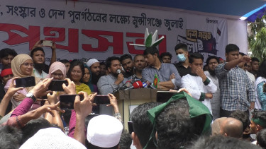 Nahid vows to resist ‘fascism, Mujibism’, urges people to stay vigilant
