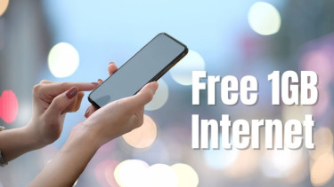 How to get free 1GB internet today