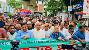 Silent protest in Dhaka condemns assault on democracy, vilification of Tarique