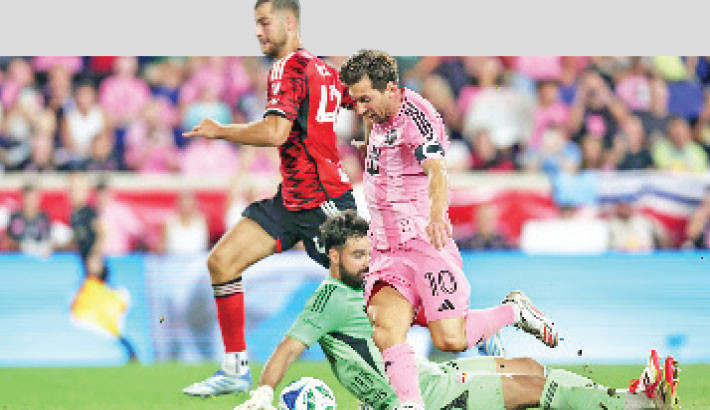 Messi double as Miami bounce back