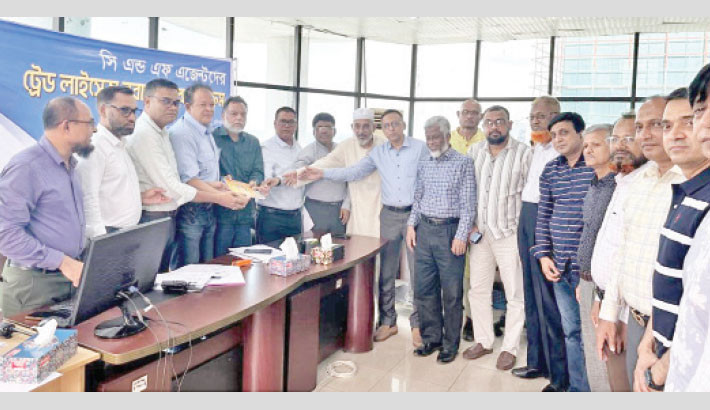 Temporary service booth set up to ease licence renewal for C&F agents