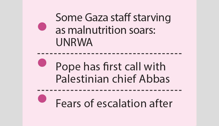 Gaza war ‘must end now’