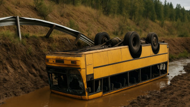 13 dead in Russian bus crash