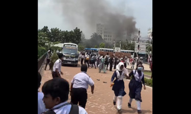 F-7 BGI training jet crashes in Uttara, one killed