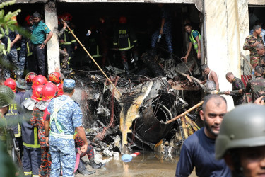 19 students killed, over 60 injured in Uttara aircraft crash