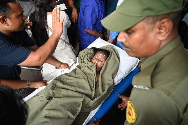 Hospital air becomes heavy with grief, despair