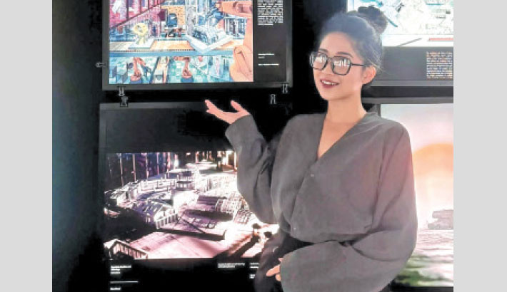 Dristi Chakma’s work among top entries