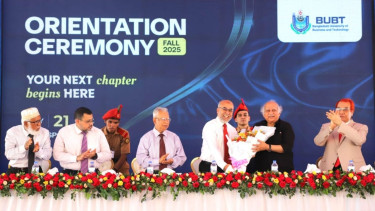 Orientation ceremony for Fall 2025 held at BUBT
