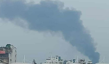 Fire breaks out at building in Shewrapara