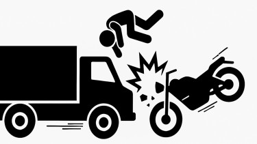 Motorcyclist dies after being hit by truck at Jatiya Press Club intersection