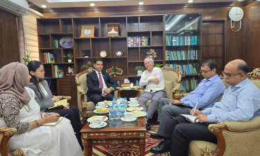 Nepalese Ambassador meets CHT Affairs Adviser