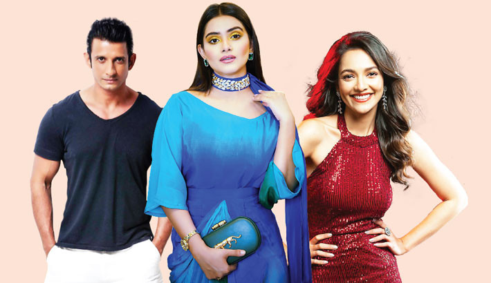 Tanjin Tisha, Sharman Joshi, Susmita Chatterjee together in a Tollywood film
