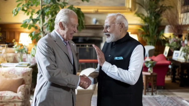 King, Modi meet after UK signs biggest trade deal since Brexit