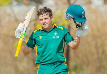 Van Schalkwyk smashes double ton in youth ODIs for SA U19