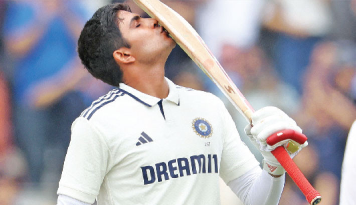 Record-breaking Gill gives India hope of a battling draw