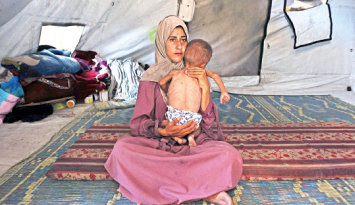 100,000 children in Gaza at risk of death due to blockade