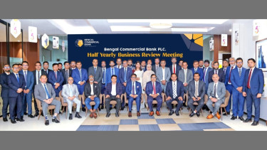 Bengal Commercial Bank holds half-yearly business review meeting