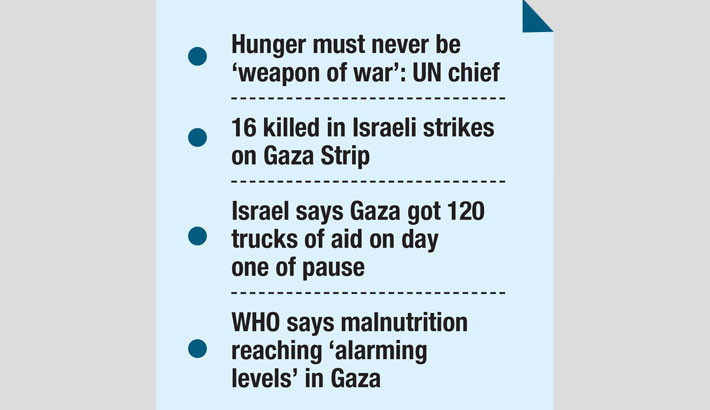 14 more Gazans die of malnourishment
