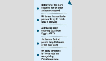 Israel declares Gaza fighting pause amid hunger crisis