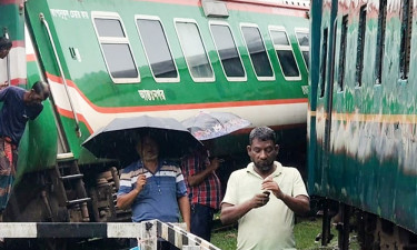 Two trains collide in Lalmonirhat