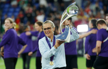 Wiegman hails 'incredible' Euros repeat for England