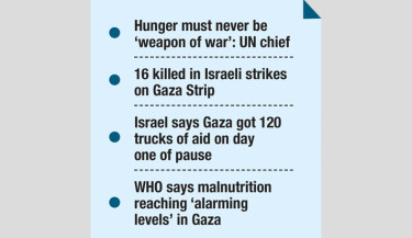 14 more Gazans die of malnourishment