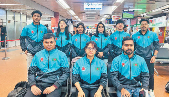 TT team leave for Nepal to compete in World Cup qualifiers