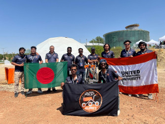 UIU Mars Rover ranks 3rd globally, 1st in Asia at 2025 Anatolian rover competition