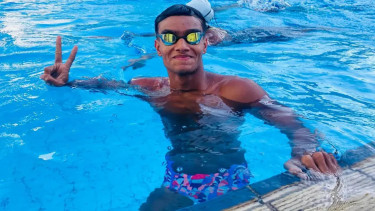 Rafi sets national record in World Aquatics Championships