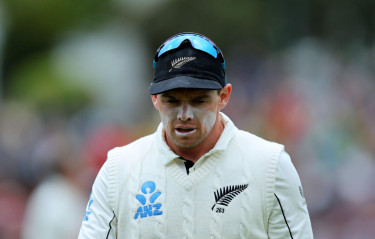New Zealand captain Latham ruled out of Zimbabwe Test