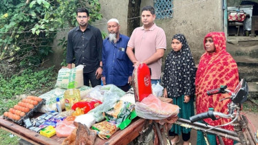 Tareque Rahman stands by family of baby born to mother killed in road accident